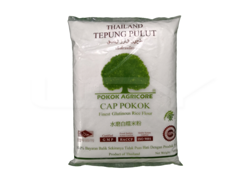 Pokok Agricore Finest glutinous Rice Flour/ Pokok Agricore水磨白糯米粉 500g